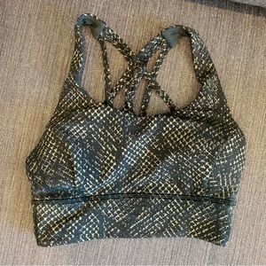 Lululemon longline bra top size 4 never worn